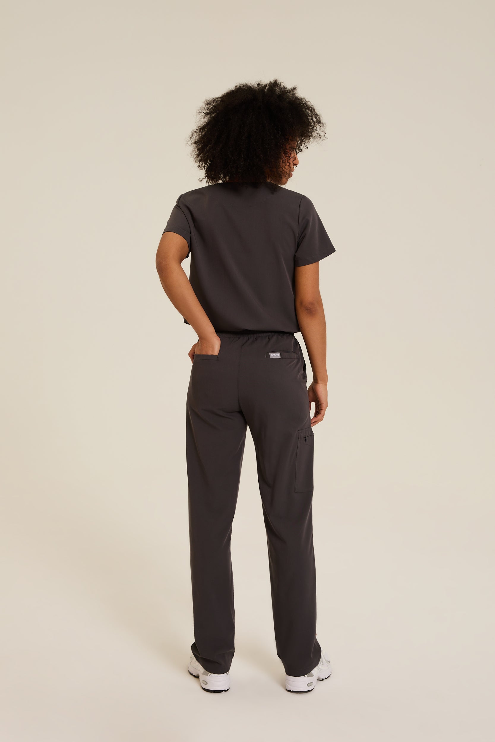 Women wearing gray medical scrubs with modern fit
Gray women’s medical scrubs designed for comfort and durability
Women’s gray scrubs suitable for clinical environments