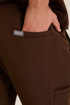 Men wearing brown medical scrubs
Men’s brown scrubs for healthcare professionals
Brown men’s medical scrubs for hospital and clinic use