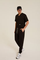 Men’s black medical scrubs – SCOPES
Professional black scrubs for women
Black men’s healthcare scrubs